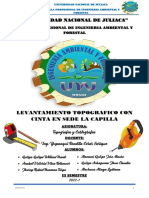 Informe Topografico Sede La Capilla Grupo 02