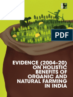Evidence On Holistic Benefits of Organic and Natural Farming in India