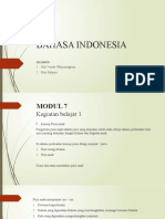 Bahasa Indonesia Modul 7