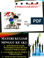 Materi Wirausaha FP Ump SMTR Ganjil 2021-2022