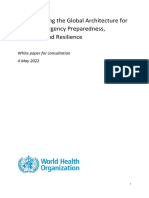 WHO - White Paper On Pandemic
