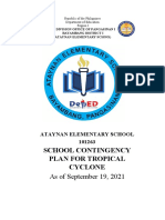 Contingency Plan On Tropical Cyclone