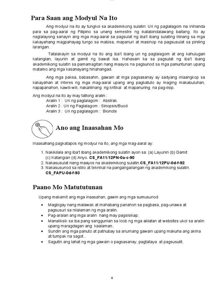 FIL-module 2 | PDF