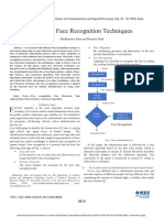 Study On Face Recognition Techniques