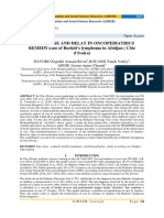 LIFE COURSE AND DELAY IN ONCOPEDIATRICS REMEDY:case of Burkitt's Lymphoma in Abidjan (Côte D'ivoire)