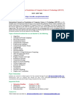 International Journal on Foundations of Computer Science & Technology (IJFCST)