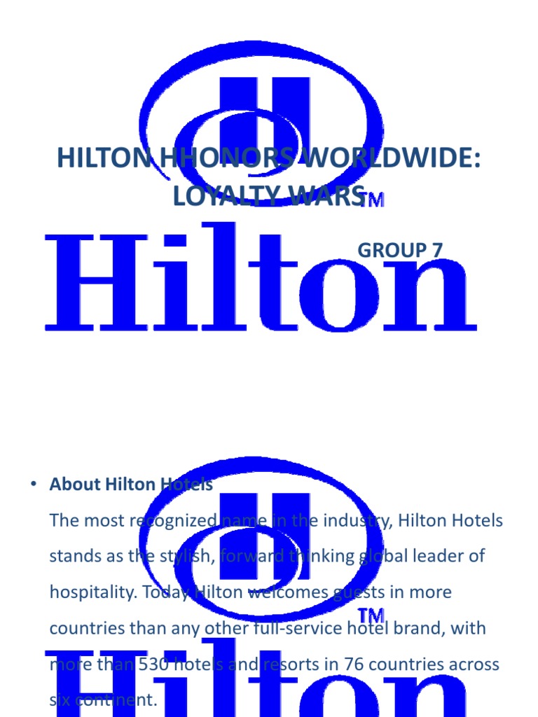 Hilton Hhonors Worldwide Hilton Worldwide Hotel
