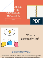 Facilitating Learner-Centered Teaching: Educ 6