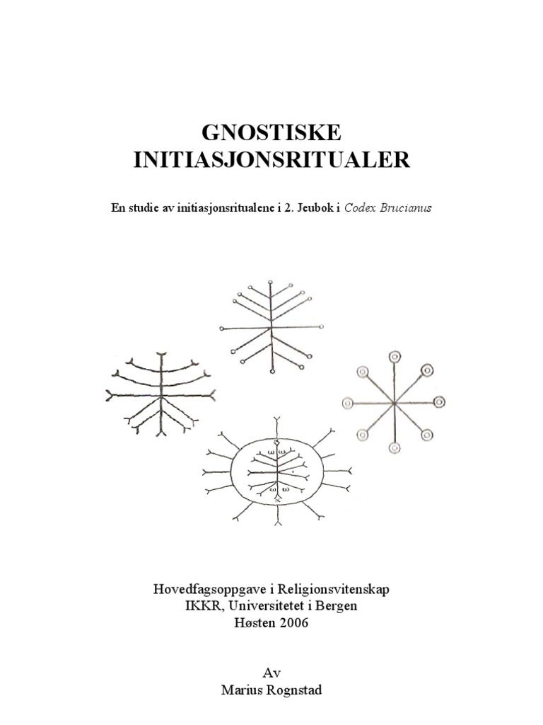 Rognstad, Gnostische Initiationsrituale Im Codex Brucianus | PDF, image size:768x1024