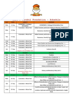 Baba Gurukul Foundation Economics Schedule