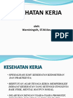 Materi 4. Kesehatan Kerja