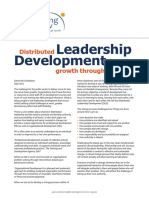 Distributed Leadership Development