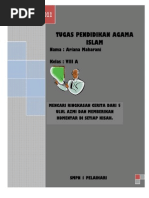 Download Tugas PAI  Ringkasan Cerita Ulul Azmi by Ariana Maharani SN60002608 doc pdf