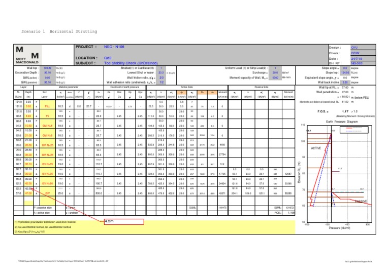 2 - 5 MCsN106 Qd2 Dwall - Toe Stability | PDF | Civil Engineering ...