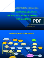 CRITERIOS PLAN DE MECANIZACION