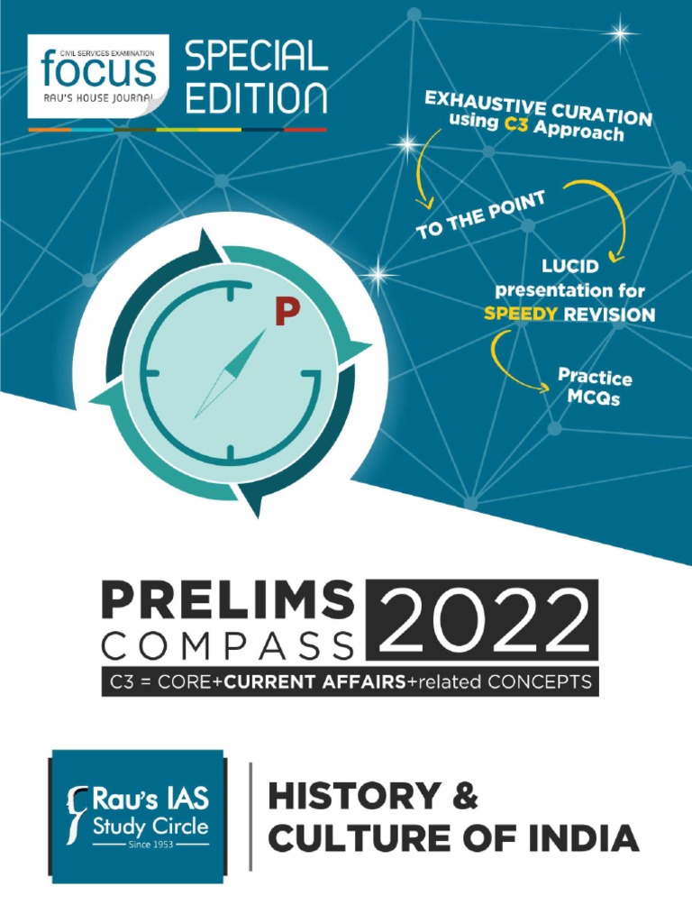 Raus Compass 2022 History and Culture PDF Vedas Indian