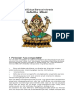 Materi Diskusi Bahasa Indonesia