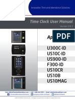 T FT Time Clock Manual