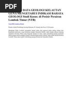Download Data Geologi Kelautan Pulau Lombok by Muslim Laily SN60003659 doc pdf