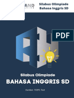 SILABUS SD BAHASA INGGRIS