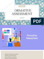 Formative Assessment Strategies