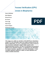 CPV Signals in Biopharma