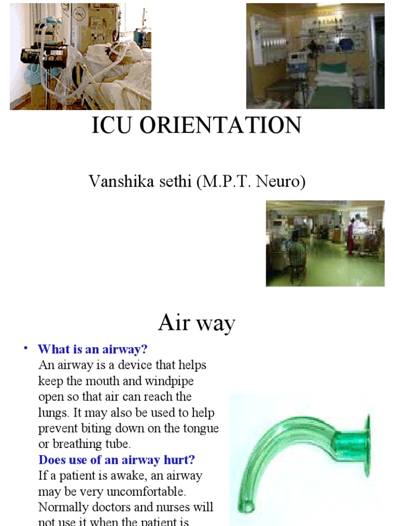 Icu Orientation | PDF | Intravenous Therapy | Catheter