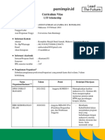 Andi Fatimah Az-Zahra R.S. Bongkang Curriculum Vitae (Kuliah)