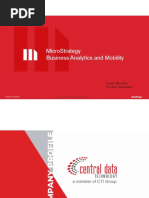 Microstrategy Introduction