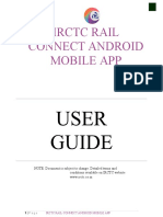 User Guide IRCTC