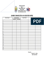 Learners Communication and Vaccination Profile