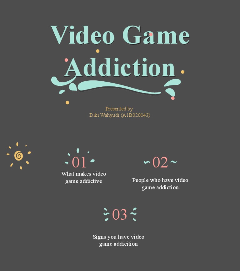 English 101 Video Game Addiction | PDF