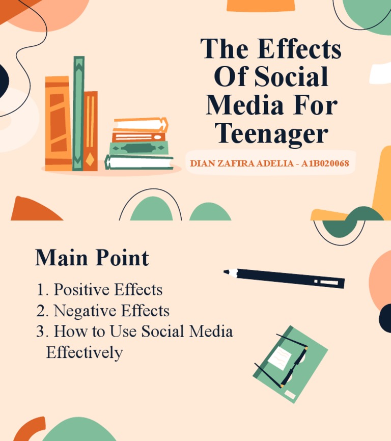 English 101 The Effects of Social Media For Teenager | PDF | Social Science