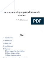 Etudiants La thérapeutique parodontale de soutien  (3ème A dentaire) 