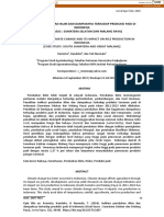 Indication of Climate Change and Its Impact On Rice Production in Indonesia (Case Study: South Sumatera and Great Malang)