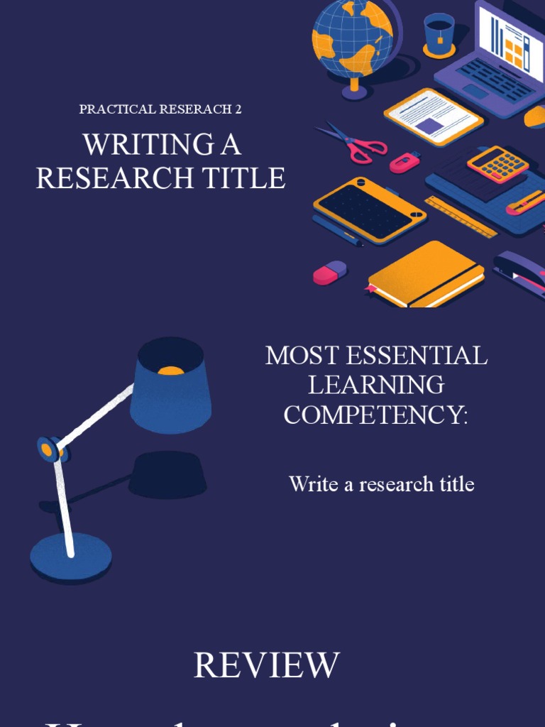 Crafting Effective Research Titles | PDF | Self Esteem | Noun