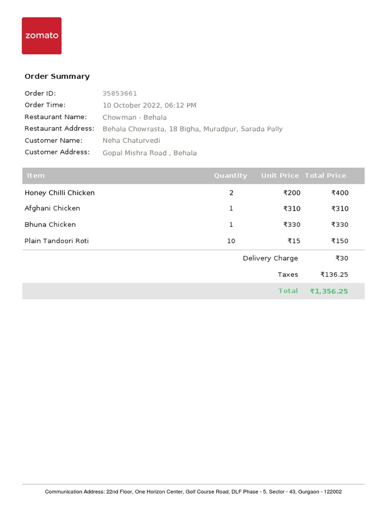 chowman-bill-zomato-pdf
