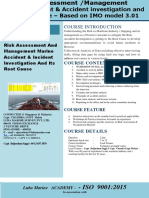 03 Risk Assessment & Management Marine Accident & Incident Investigation