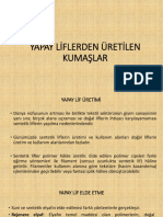 10. Hafta Yapay Li̇flerden Üreti̇len Kumaşlar