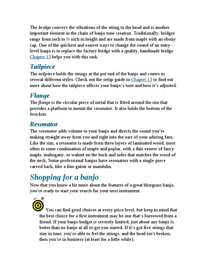 Bluegrass Banjo For Dummies PDFDrive 45 PDF