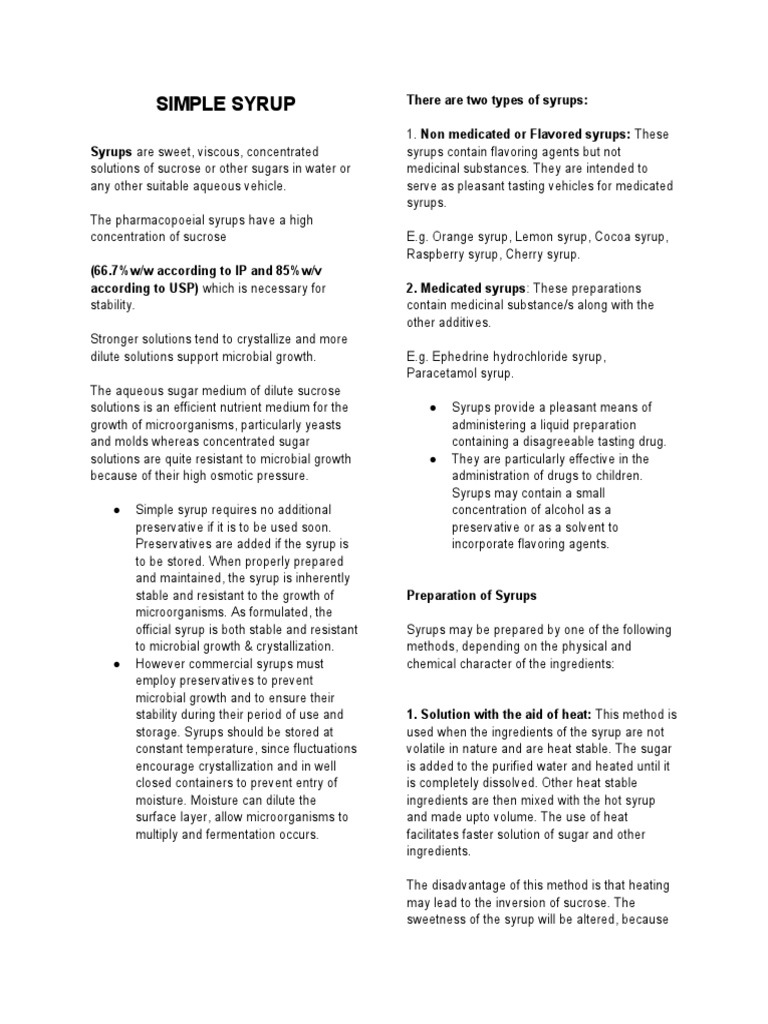 Experiments MIdterms LAB PDDS | PDF | Sucrose | Syrup