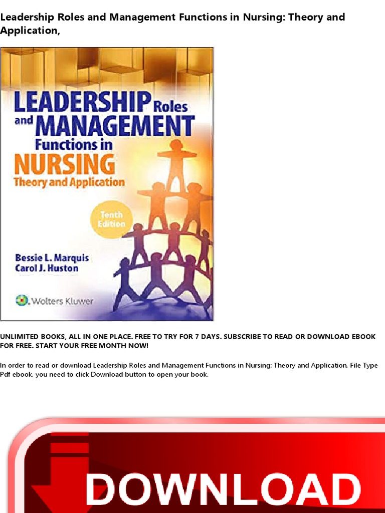 Nursing Leadership and Management 10th Ed. | PDF | Nursing | Leadership