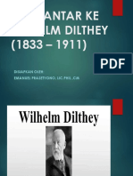 Pengantar Ke Wilhelm Dilthey