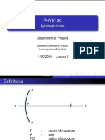 03 Spherical Mirrors