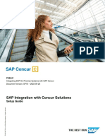 SAP Concur Integration - Setup Guide SP18