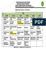 Jadwal Piket 8.1