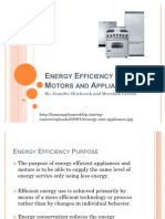 Energy Efficient Motors