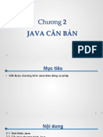 OOP - 02 - Java Can Ban