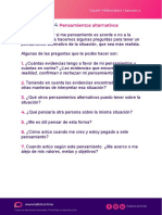 Ejercicio 4.4 Pensamientos Alternativos