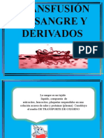 25 TRANSFUSION DE SANGRE Y DERIVADOS - PPTX (Autoguardado)